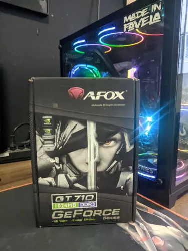 Placa de vídeo GeForce GT 710 DDR3