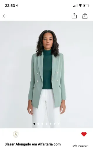 Blazer Alongado 40