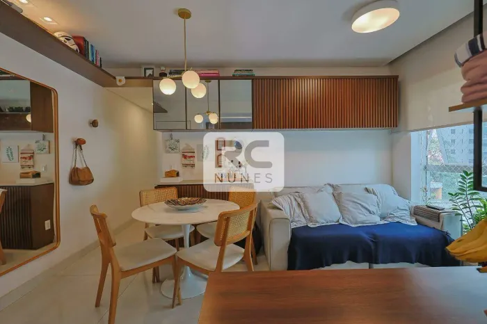 Apartamento com área de 60m², 02 Quartos, 01 Suíte e 02 Vagas, no Bairro Santo Agostinho -