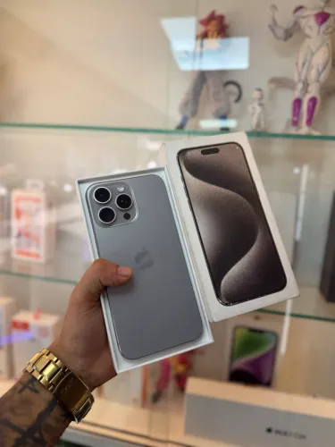 IPHONE 15 PRO MAX 256GB NATURAL PROMOÇÃO 