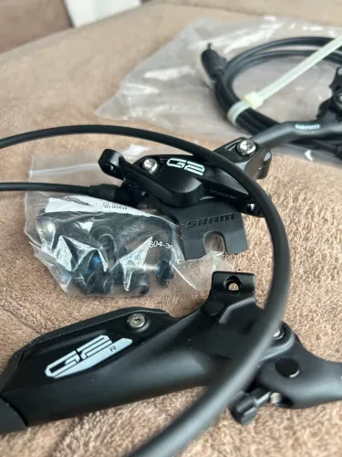 Conjunto Freios SRAM G2r - Nunca usado
