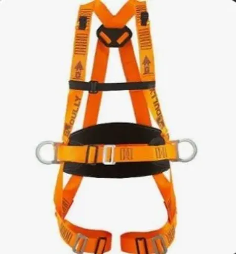 Cinto Segurança Paraquedista 5 Argolas + Talabarte Y Com Abs