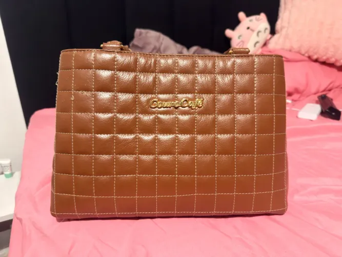Bolsa Couro Café 