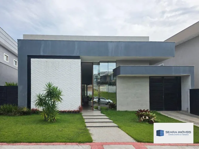 Casa térrea com 3 suítes no Cond Jardins Veneza