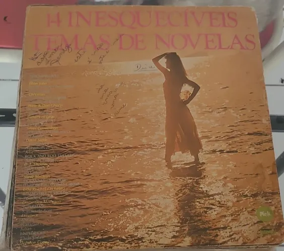 COLEÇÃO LP VINIL NOVELAS - 17 ITENS