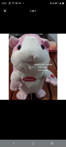 Boneco antigo fala 
