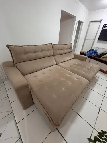 Sofá Retrátil e Reclinável 4 Lugares - Conforto Premium 