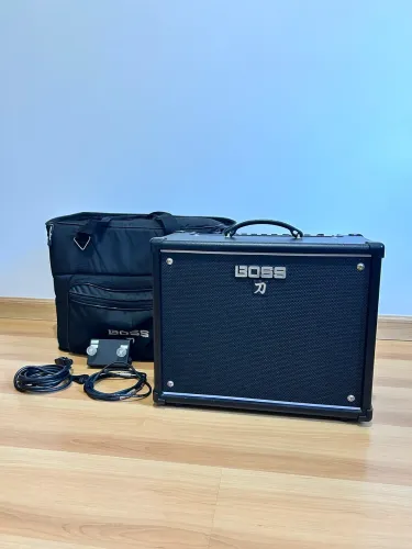 Boss Katana 50 MKI + Footswitch + Bag Sob Medida | Impecável