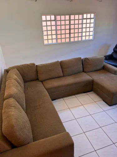 Sofá de canto retrátil