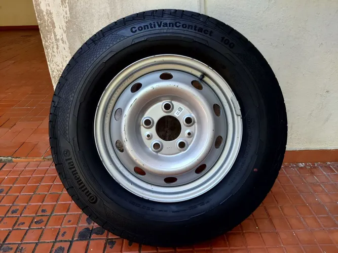 Roda com Pneu Fiat Ducato 2021