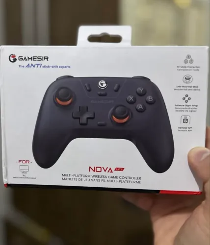 Controle sem fio Gamesir T4 nova lite, Analógico Hall Efect  Lacrado!