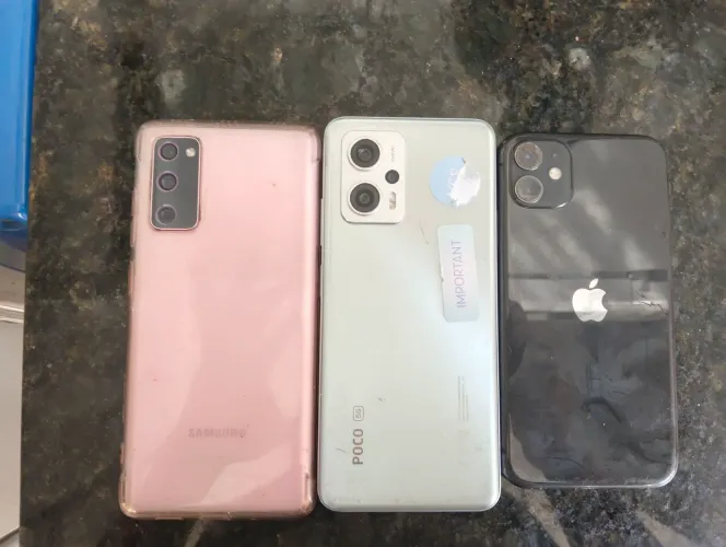 Celulares quebrados