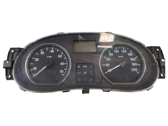 Painel Instrumento Velocimetro Sandero Logan 2012 Preto