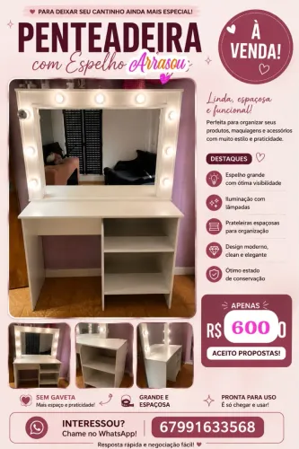 Penteadeira camarim