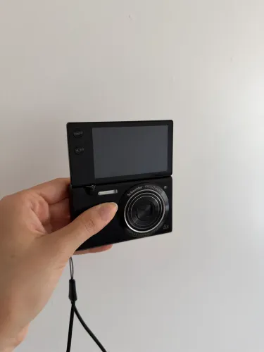 Câmera Digital Samsung Mv800 Tela Articulada Preta 5x