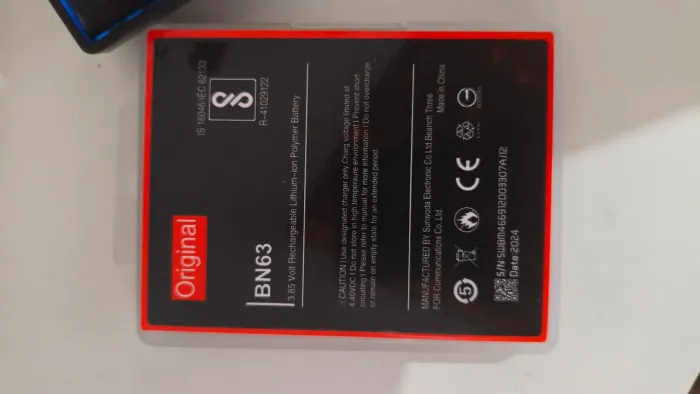 bateria de REDMI 10 prime