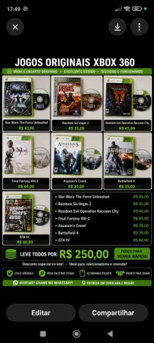 Jogos Xbox 360