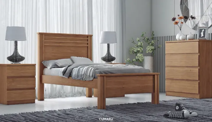 Cama Solteiro Verona Novo Horizonte Cumaru - Entrega Rápida!