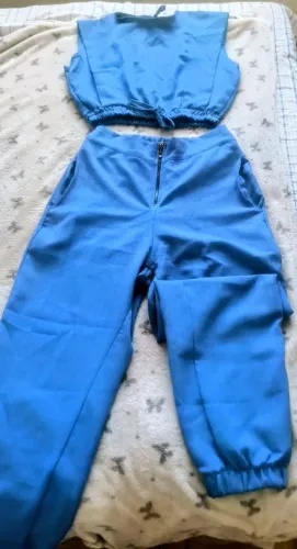 Conjunto Linho Azul
