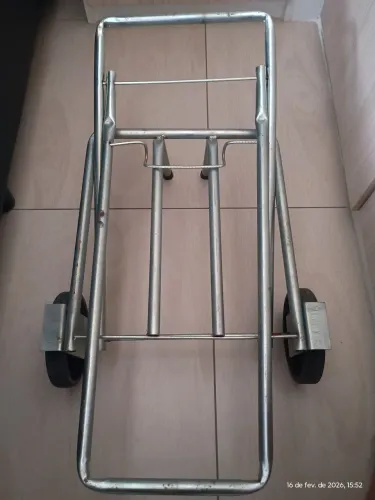 carrinho de transporte dobrável