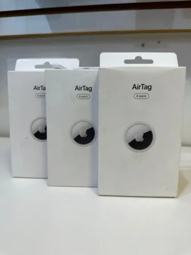 Localizador Apple AirTag com Bluetooth - Prata / Preto (4 Unidades)