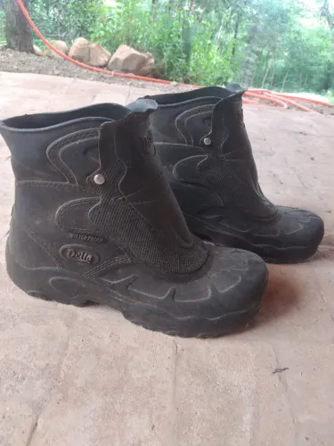 Bota de chuva Delta para moto, tamanho 39/40