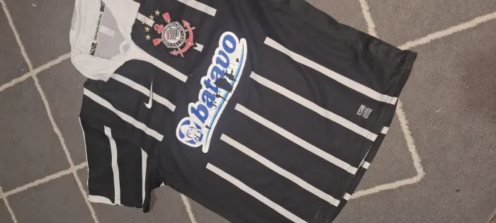 Camisa Corinthians 2009 Preta Away - Ronaldo Fenômeno 9 - Original (leia desc)