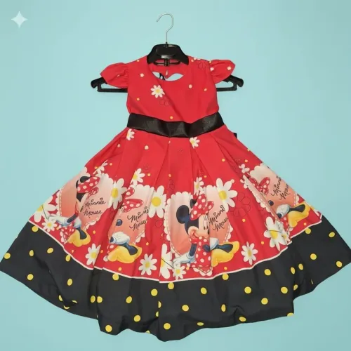 Vestido luxo Minnie