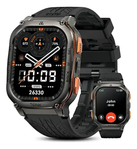 (Novo) Smartwatch Kospet M3 Ultra com GPS e Resistência de 50m Para Mergulho
