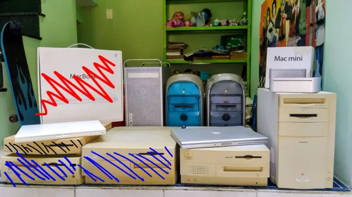 Coleção MACs antigos!