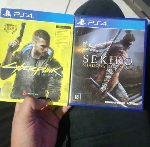 Sekiro e Cuberpunk venda