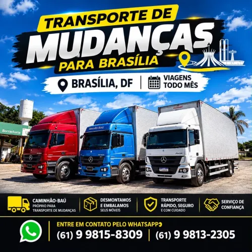 Caminhão de mudança compartilhada