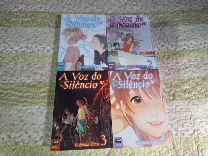 Coleção A voz do silêncio mangás