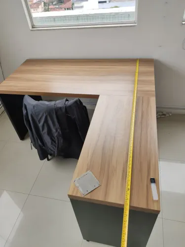 Mesa em L escritório 1.50m x 1.60m