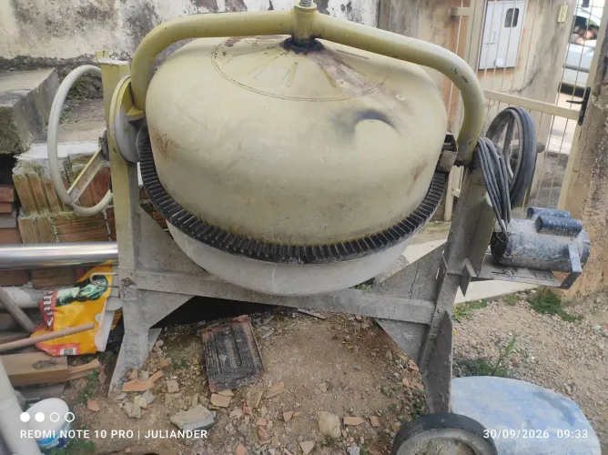 Betoneira 400L Fischer