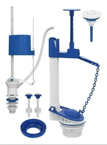 Kit completo p/ caixa acoplada- Blukit Acionador lateral