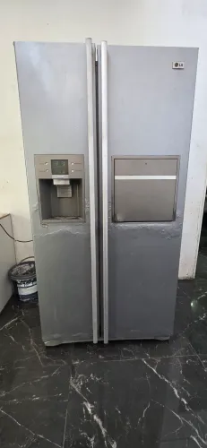 Geladeira BY, Maquina Lavar, Maquina Reta Costura, Portão Ferro, Madeira moveis planejados