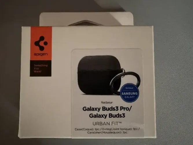 Case Spigen Urban Fit - Samsung Galaxy Buds3 FE / Buds3 Pro / Buds 3 - PRETA