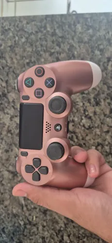 Controle de ps4 rosa