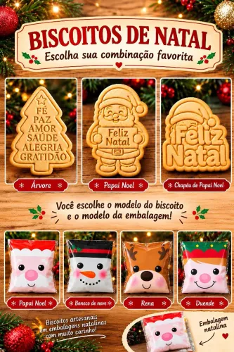 Biscoitos Natalinos