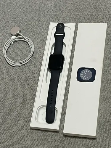 Apple Watch 8 45MM GPS MIDNIGHT!! IMPECÁVEL!! COMPLETO!!
