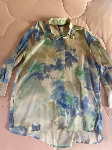 Camisa da Zara acetinada