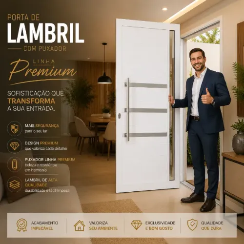 PORTA LAMBRIL BRANCA 210X80 COM PUXADOR L 25 DIRETO DA FABRICA  PAGTO NA ENTREG