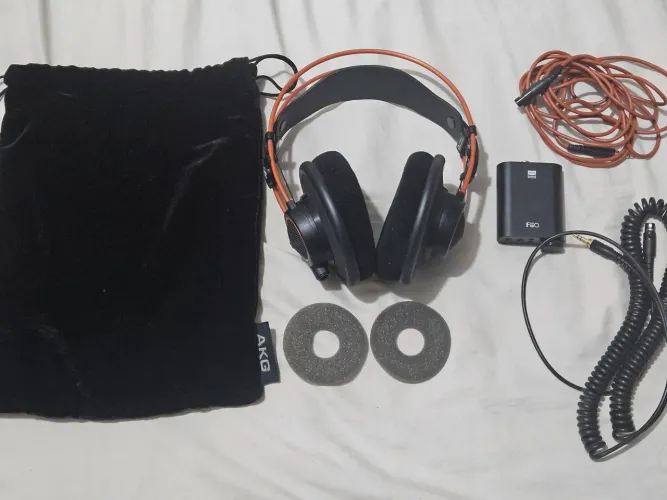 AKG K712 Pro + Dac Fiio K3s
