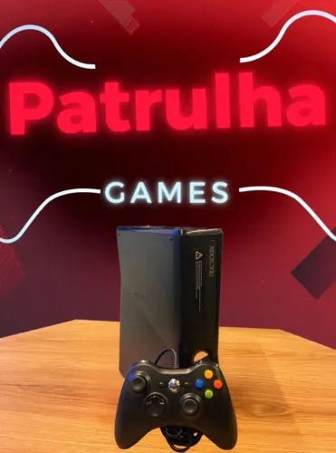 Xbox 360 Slim Desbloqueado | Revisado e com Garantia