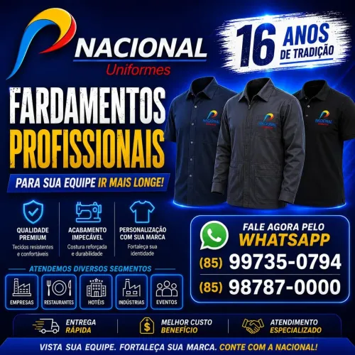 FARDAMENTOS PARA TODOS SEGMENTOS