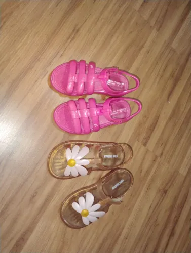 Sandálias Mini Melissa e Grendene Kids