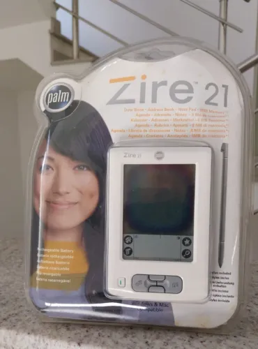 Palm Zire 21 - NOVO NA CAIXA | Raridade | Item de Colecionador