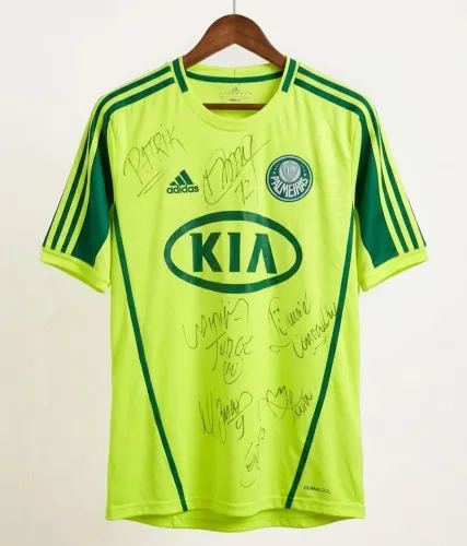 Camisa Palmeiras (retro 2012) Autografada