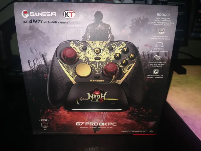 Controle 8k Gamesir G7 pro edição Nioh novo, pronto envio 